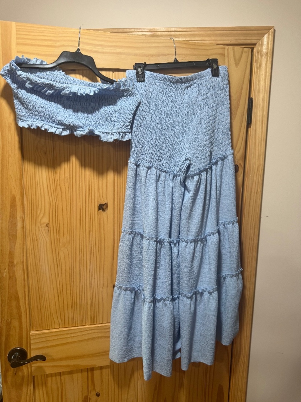 Boutique pants and tube top like new